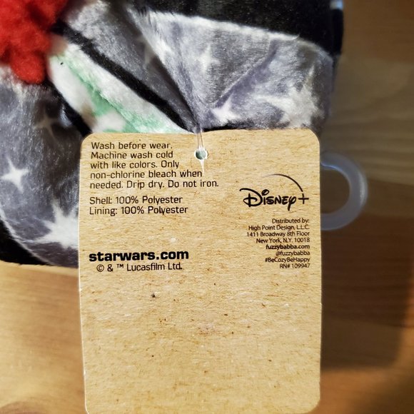 Star wars - Women's Star Wars the Mandalorian Slipper Socks Shoe Size 7-9.5 - Picture 8 of 8